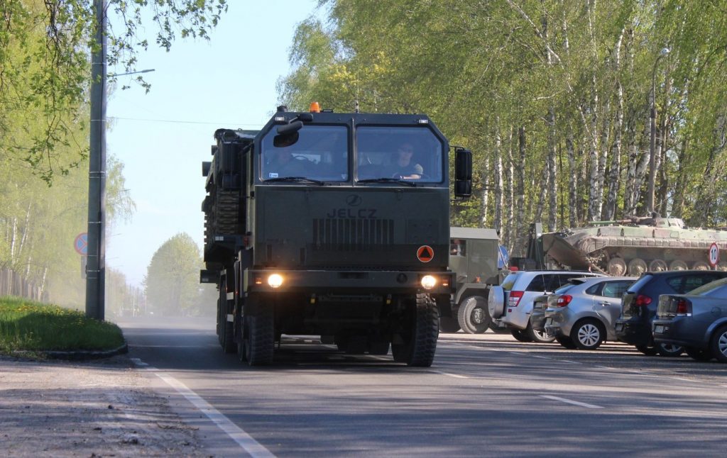 Kolumny wojskowe na drogach regionu Zaczynają się ćwiczenia Saber