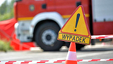 Wypadek na DK58. Odcinek Szczytno-Olsztynek zablokowany