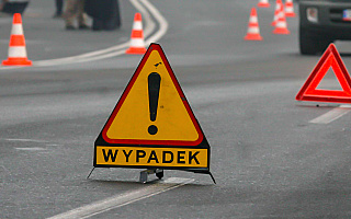 Wypadek na obwodnicy Olsztyna. Droga w kierunku Warszawy była zablokowana