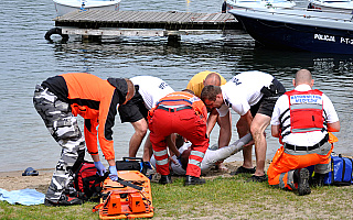 W Jezioraku utonął turysta z Katowic. Na jeziorze Skarlińskim trwają poszukiwania wędkarza