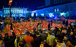 5 lat temu na Krakowskim Przedmieściu