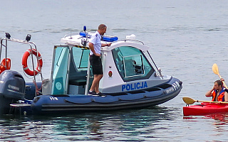 Policyjne patrole na wodzie. Sprawdzany jest stan trzeźwości, ale nie tylko
