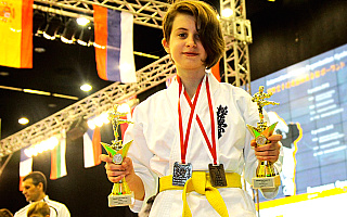 13-letnia Wiktoria Witkowicz mistrzynią Europy w karate