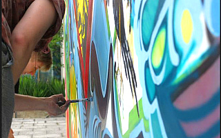 Olsztyńskie mury w rękach ulicznych artystów