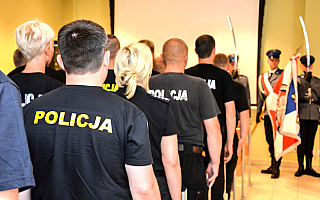 Przyszli oficerowie policji rozpoczęli szkolenie w Szczytnie