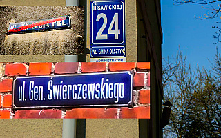 Olsztyn chce, by IPN zaopiniował nazwy wszystkich 570 ulic