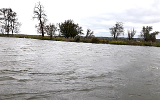 Wysoki stan wód w rzekach Żuław Wiślanych