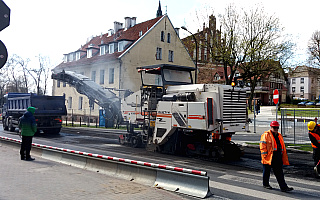 Zakończył się remont ulicy  Pieniężnego w centrum Olsztyna. Otwarcie już w nocy