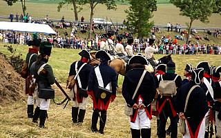 Armia napoleońska w Lidzbarku Warmińskim. Inscenizacja wielkiej bitwy pod Heilsbergiem