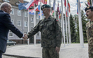 W Elblągu minister Antoni Macierewicz powitał dowództwo Wielonarodowej Dywizji Północ – Wschód