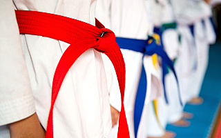 Zajęcia pod okiem mistrza. Selekcjoner kadry narodowej Wielkiej Brytanii szkoli olsztyńskich zawodników i trenerów taekwondo