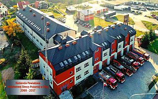 Powiatowa Straż Pożarna w Ełku działa już w nowej siedzibie