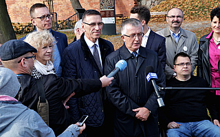 Komitet wyborczy Piotra Grzymowicz podsumował kampanię i namawiał do głosowania na urzędującego prezydenta