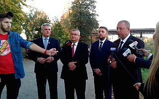 Minister Andrzej Adamczyk odwiedził Ełk, Olecko i Kętrzyn. Podkreślał koniec wykluczenia komunikacyjnego Warmii i Mazur