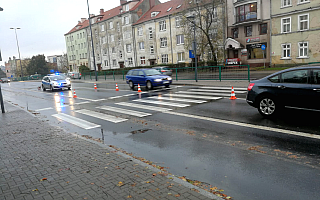 Potrącenie pieszego na al. Warszawskiej w Olsztynie. Kierująca autem straciła prawo jazdy