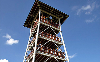 Wieża widokowa atrakcją jednego z osiedli w Ełku