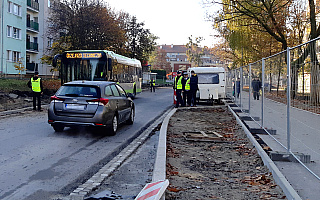 Ulica Jagiellońska zostanie tymczasowo otwarta. Autobusy MPK mają problem