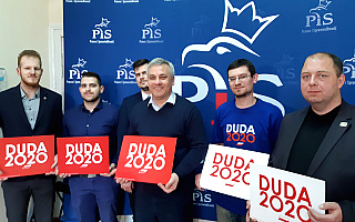 Na Warmii i Mazurach ruszyła kampania wyborcza Andrzeja Dudy
