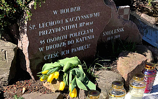 Mieszkańcy Elbląga oddali hołd ofiarom katastrofy smoleńskiej