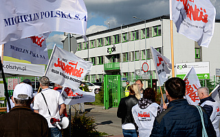 Strajk w Zakładzie Gospodarki Odpadami Komunalnymi w Olsztynie. Protestujący walczą m.in. o większe wynagrodzenia