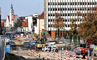 Gigantyczne korki w Olsztynie. „Część miasta jest praktycznie zablokowana”