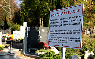 Zarządcy cmentarzy przypominają: nieopłacone groby zostaną zlikwidowane