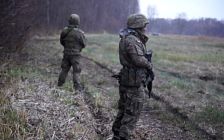 Żołnierze z regionu patrolują polsko-białoruską granicę