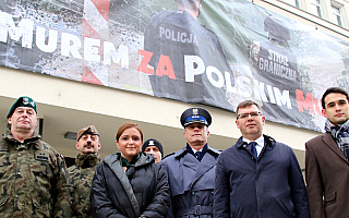 „Murem za polskim mundurem”. Szczególne wsparcie dla służących na granicy polsko-białoruskiej
