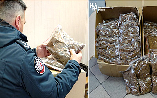 Ponad 20 kilogramów nielegalnego tytoniu na bazarze w Kętrzynie