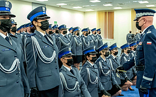 Uroczysta promocja oficerska w Wyższej Szkole Policji w Szczytnie