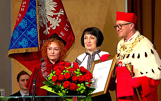 Jarina Turczyn z Lwowskiej Politechniki honorową profesor uniwersytetu w Olsztynie