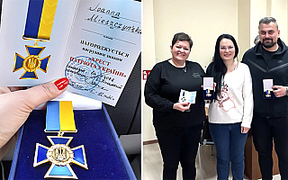 Olsztynianka odznaczona Krzyżem Patrioty Ukrainy. „Byłam blisko linii frontu”