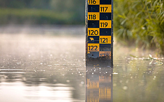 Rośnie poziom wody w rzece Elbląg