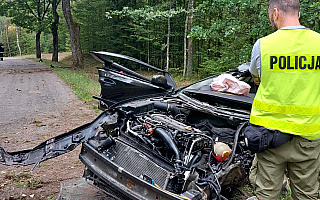 Tragedia na drodze. W wypadku w Rybnie zginęło dwóch 21-latków