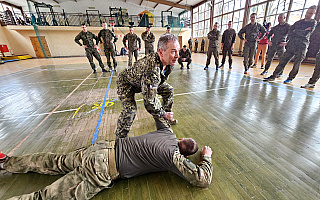 Żołnierze z Braniewa trenują z mistrzem