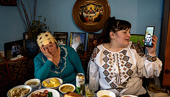 Fotograficzna opowieść ukazująca cenę patriotyzmu w Ukrainie