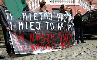 Iława: protest przeciwko przyjmowaniu uchodźców