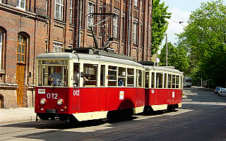 Zabytkowy tramwaj atrakcją Elbląga