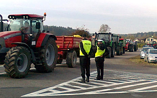 Rolnicy z powiatu bartoszyckiego zaprotestują w Olsztynie
