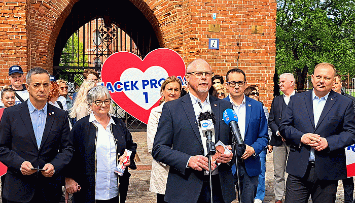 Elbląscy politycy KO o Jacku Protasie: nie ma lepszego kandydata na europosła