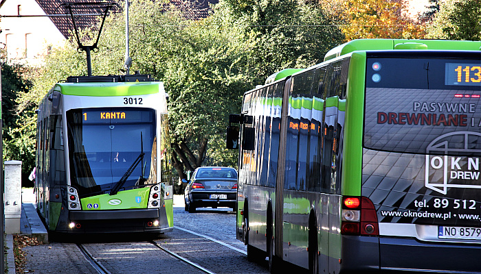 Olsztyn szykuje zmiany w komunikacji zbiorowej. Będą nowe przystanki i autobusy elektryczne