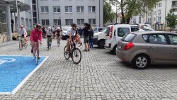 Sztafeta policjantów