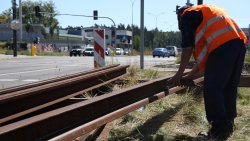 Rozpoczął się remont torów tramwajowych