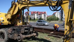 Rozpoczął się remont torów tramwajowych