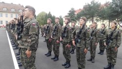 Przysięga WOT w Elblągu