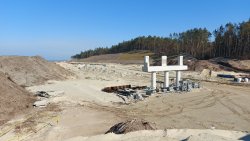 Konferencja Ministra Infrastruktury na budowie przekopu przez Mierzeję Wiślaną