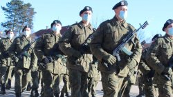 Przysięga w 9. Braniewskiej Brygadzie Kawalerii Pancernej