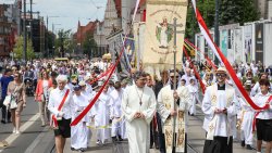 Procesja Bożego Ciała w Olsztynie