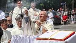 Procesja Bożego Ciała w Olsztynie