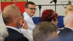 Premier M. Morawiecki z wizytą w Brzydowie (12.08.2021)